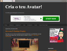 Tablet Screenshot of cria-o-teu-avatar.blogspot.com