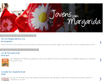 Tablet Screenshot of jovenscommargarida.blogspot.com