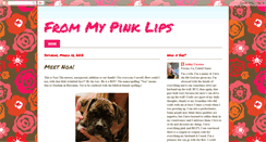 Desktop Screenshot of frommypinklips.blogspot.com