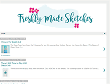 Tablet Screenshot of freshlymadesketches.blogspot.com