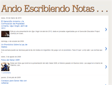 Tablet Screenshot of andonotas.blogspot.com