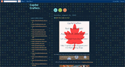 Desktop Screenshot of capitalcrafters.blogspot.com