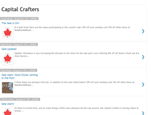 Tablet Screenshot of capitalcrafters.blogspot.com