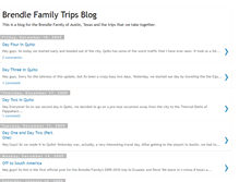 Tablet Screenshot of brendletrips.blogspot.com