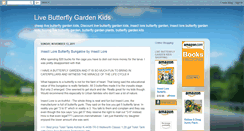 Desktop Screenshot of live-butterfly-garden-kids.blogspot.com