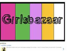 Tablet Screenshot of girlsbazaar.blogspot.com