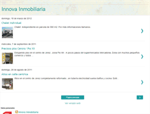 Tablet Screenshot of innovainmobiliaria.blogspot.com