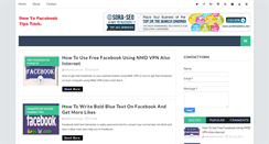 Desktop Screenshot of new-facebook-tipstricks.blogspot.com