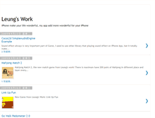 Tablet Screenshot of leungswork.blogspot.com