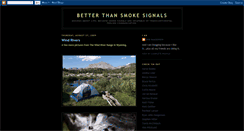 Desktop Screenshot of betterthansmokesignals.blogspot.com
