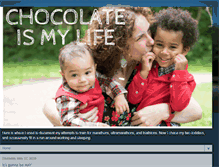 Tablet Screenshot of chocolateismylife-us.blogspot.com