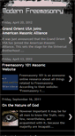 Mobile Screenshot of modernfreemasonry.blogspot.com