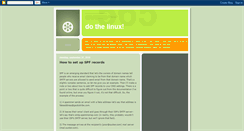 Desktop Screenshot of howtodoinlinux.blogspot.com