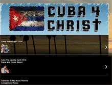 Tablet Screenshot of cuba4christ.blogspot.com