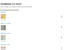 Tablet Screenshot of dumbravacuvulpi.blogspot.com