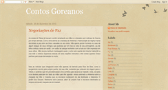 Desktop Screenshot of contosgoreanos.blogspot.com