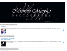 Tablet Screenshot of michellemurphyphotography.blogspot.com