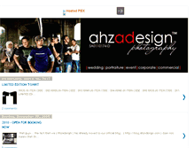 Tablet Screenshot of ahzadesign.blogspot.com