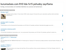 Tablet Screenshot of lidafx15zayiflama-r10-kurumsalseocom.blogspot.com