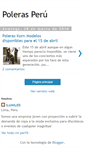 Mobile Screenshot of polerasperu.blogspot.com