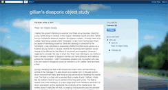 Desktop Screenshot of diasporicobjectstudy.blogspot.com