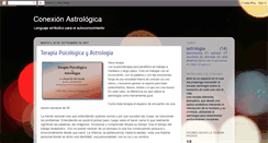 Desktop Screenshot of conexionastrologica.blogspot.com