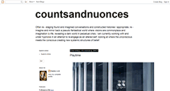 Desktop Screenshot of countsandnuonces.blogspot.com