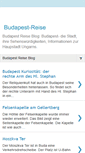 Mobile Screenshot of budapest-reise.blogspot.com