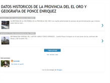Tablet Screenshot of geografiadeponceenriquez.blogspot.com