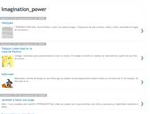 Tablet Screenshot of imaginationofpower.blogspot.com