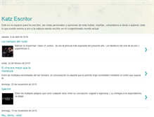 Tablet Screenshot of katzescritor.blogspot.com