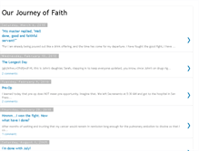 Tablet Screenshot of a-journey-of-faith.blogspot.com