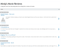 Tablet Screenshot of mindys-writing-life.blogspot.com