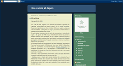 Desktop Screenshot of nosvamosaljapon.blogspot.com