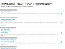 Tablet Screenshot of farmakologi-pharmacology.blogspot.com