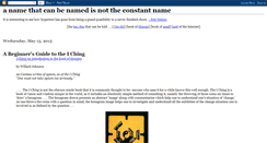 Desktop Screenshot of constantname.blogspot.com