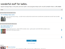 Tablet Screenshot of dayana-boutique.blogspot.com