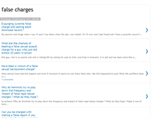 Tablet Screenshot of false-charges.blogspot.com