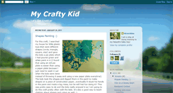 Desktop Screenshot of mycraftykid.blogspot.com