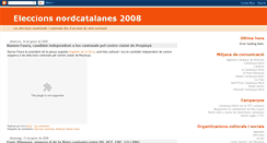 Desktop Screenshot of eleccionsnordcatalanes.blogspot.com