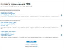 Tablet Screenshot of eleccionsnordcatalanes.blogspot.com