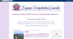 Desktop Screenshot of espacoterapeuticoluanda.blogspot.com