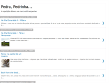 Tablet Screenshot of pedra-pedrinha.blogspot.com