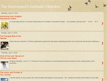 Tablet Screenshot of intercessorsintimatechamber.blogspot.com