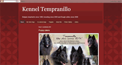 Desktop Screenshot of kennel-tempranillo.blogspot.com