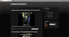 Desktop Screenshot of lilmariosantana.blogspot.com