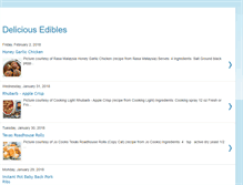 Tablet Screenshot of deliciousedibles.blogspot.com