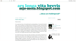 Desktop Screenshot of mjo-mesa.blogspot.com