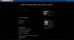 Desktop Screenshot of kerttukaarina-tallinna-linkit.blogspot.com