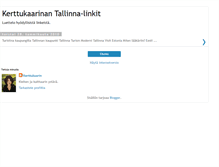 Tablet Screenshot of kerttukaarina-tallinna-linkit.blogspot.com